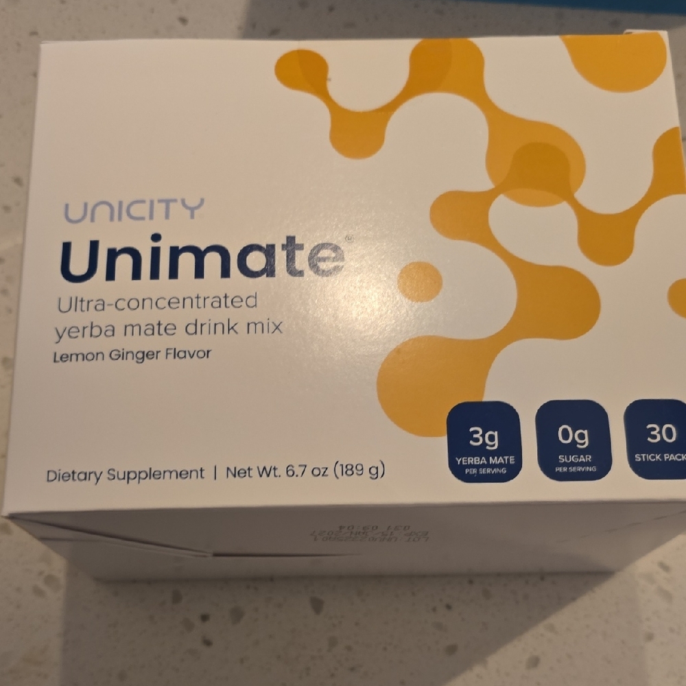 Unimate Lemon Ginger Skincare Supplement